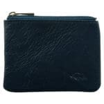 Genuine African Leather Navy Small Coin Purse - Image 36
