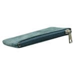 Genuine African Leather Midnight Blue Small Coin Purse - Image 27