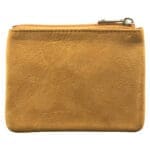 Genuine African Leather Tan Small Coin Purse - Image 25