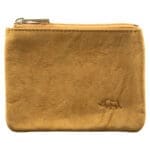 Genuine African Leather Tan Small Coin Purse - Image 24