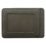 Genuine African Leather Darkest Brown Card And ID Holder - Image 19