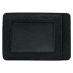 Genuine African Leather Matt Black Card And ID Holder - Image 31
