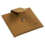 Genuine African Leather Tan Wallet With Clip Closure - Image 39