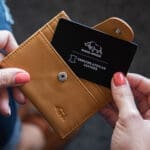 Genuine African Leather Tan Wallet With Clip Closure - Image 41