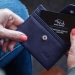 Genuine African Leather Purple Wallet With Clip Closure - Image 41