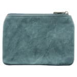 Genuine African Leather Medium Blue Coin Purse - Image 24