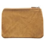 Genuine African Leather Medium Tan Coin Purse - Image 26