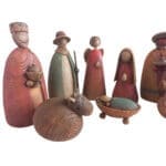 Christmas Nativity Wood Finish Set Of 11 - Image 37