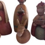 Christmas Nativity Wood Finish Set Of 11 - Image 40