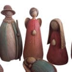 Christmas Nativity Wood Finish Set Of 11 - Image 41