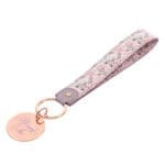 Blessed Is She Faux Leather Key Ring - Luke 1:45 - Image 30