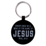 Every Knee Will Bow at the Name of Jesus Metal Key Ring - Image 5