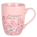 Established in Love Pink Ceramic Mug - Image 13