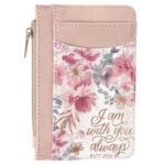 I Am with You Always Faux Leather ID Card Holder - Image 5