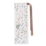 Everything Beautiful Cream and Brown Faux Leather Bookmark - Image 15