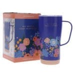 New Morning, New Mercies Stainless Steel Travel Mug with Handle - Image 4