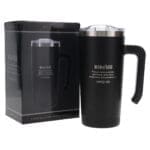 Man of God Black Stainless Steel Travel Mug with Handle - Image 8