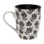 She Is Clothed with Strength and Dignity Ceramic Mug with Black Interior - Image 2