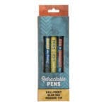 Life Is an Adventure with Jesus Five-Piece Retractable Ballpoint Pen Set with Blue Ink - Image 2