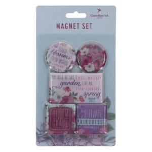 Bloom in His Grace Five-Piece Magnetic Set