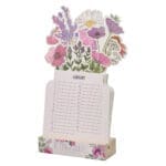 Bloom in His Grace Flower Pot Special Days Calendar