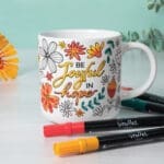 Be Joyful in Hope Ceramic Coloring Mug - Image 4