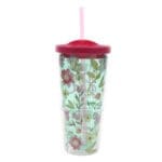 Be Truly Glad Plastic Travel Tumbler with Lid and Straw - Image 2
