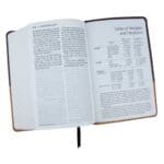 NIV Chocolate & Amber Two Tone Faux Leather Holy Bible Larger Print - Image 41