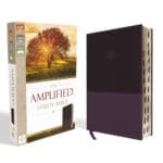 Amplified Study Bible Purple (Imitation Leather With Thumb Index) - Image 5