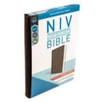 NIV Brown Faux Leather Value Thinline Bible Large Print (Comfort Print) - Image 17