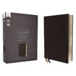 NASB Black Bonded Leather 1995 Ed Thinline Bible Red Letter Comfort Print - Image 20