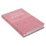 NLT Pink Pattern Faux Leather Standard Bible Thumb Indexed - Image 9