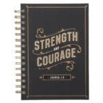 Strength and Courage Hardcover Wirebound Journal - Image 3