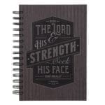 Seek the Lord & His Strength, Seek His Face Continually Hardcover Wirebound Journal - Image 7