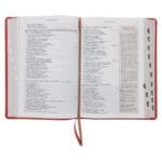 NLT Coral Faux Leather Spiritual Growth Bible - Image 12