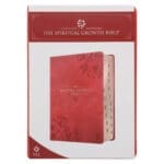 NLT Coral Faux Leather Spiritual Growth Bible - Image 13