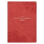 NLT Coral Faux Leather Spiritual Growth Bible - Image 7