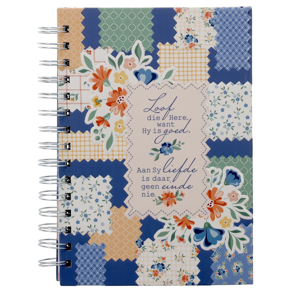 9780638004854_front Loof die Here Want Hy Is Goed Afrikaans Hardcover Wirebound Journal - Image 1