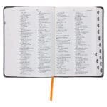 NLV Donkerblou en Oranje Kunsleer Standaard Bybel Met Duimgrepe - Image 19