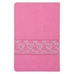 NLV Pienk Glinster Kunsleer Standaard Bybel Met Duimgrepe - Image 11