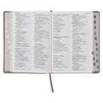 NLV Sandsteen Egte Leer Grootdruk Bybel - Image 14