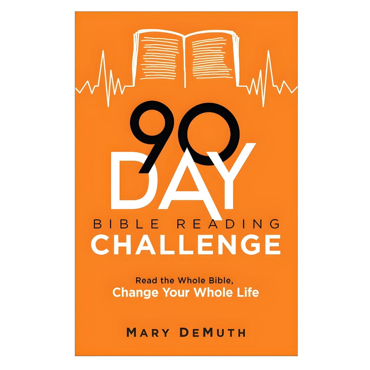9780764242045_front 90-Day Bible Reading Challenge: Read the Whole Bible, Change Your Whole Life (Paperback) - Image 1