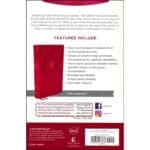 NKJV Pink Faux Leather Personal Size End Of Verse Reference Bible Large Print Comfort Print - Image 7