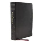 ESV MacArthur Study Bible 2nd Edition Black (Comfort Print)(Genuine Leather)
