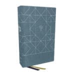 NKJV The Bible Study Bible Cloth Over Board Comfort Print Blue (Hardcover) - Image 8