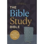 NKJV The Bible Study Bible Cloth Over Board Comfort Print Blue (Hardcover) - Image 7