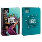 NIV Aqua Imitation Leather Action Study Bible - Image 4