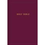 KJV Pew Bible Garnet (Hardcover)