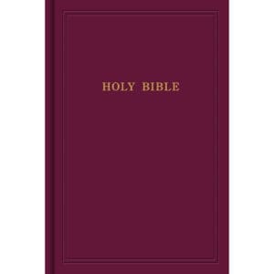 KJV Pew Bible Garnet (Hardcover)