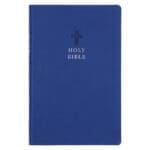 KJV Blue Imitation Leather Value Ultra Thinline Bible Comfort Print - Image 14